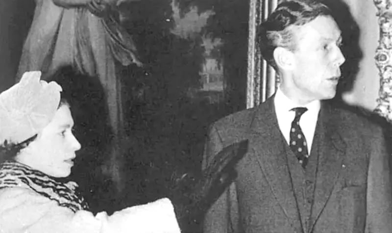 Anthony Blunt and Queen Elizabeth