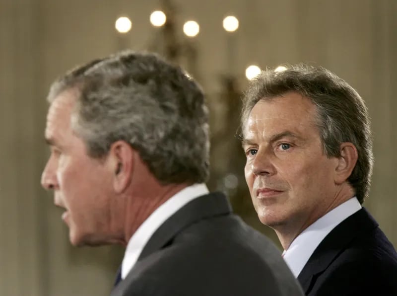 Bush and Blair