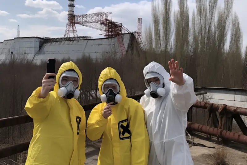 Chernobyl Selfie