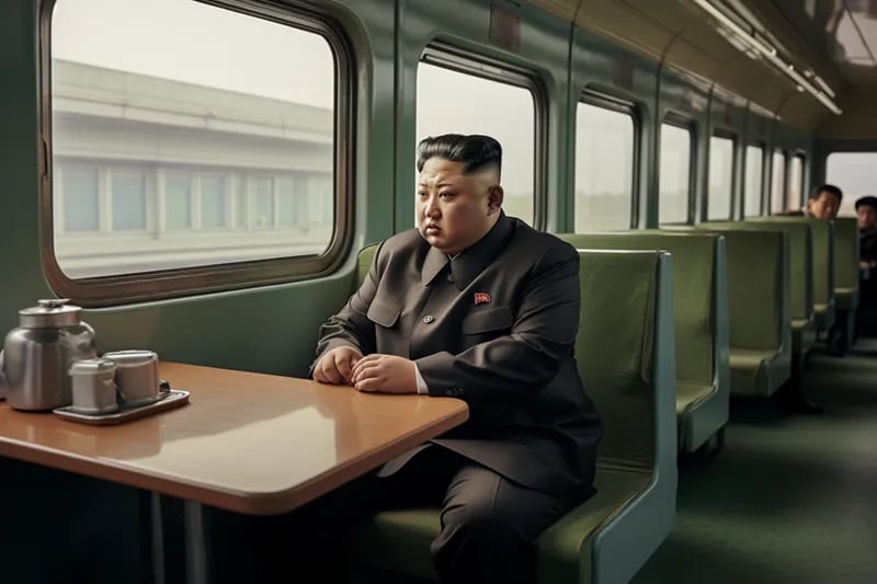 Kim Jong-un Train