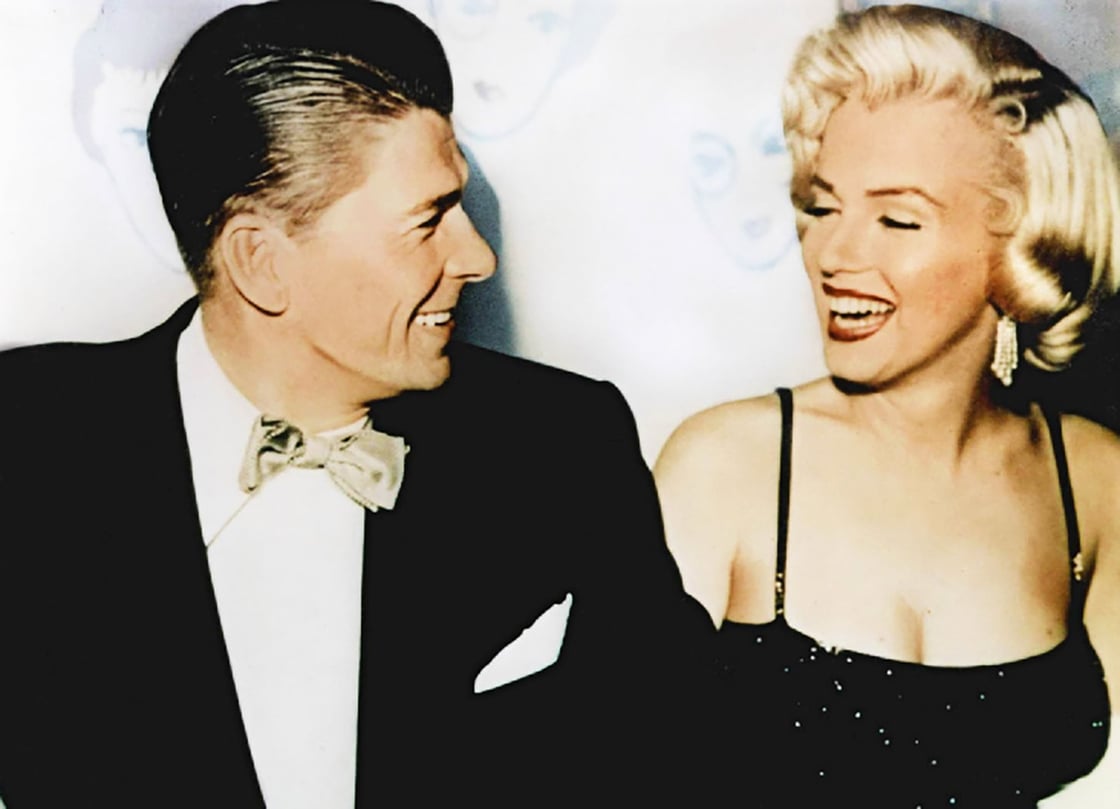 Reagan and Marilyn