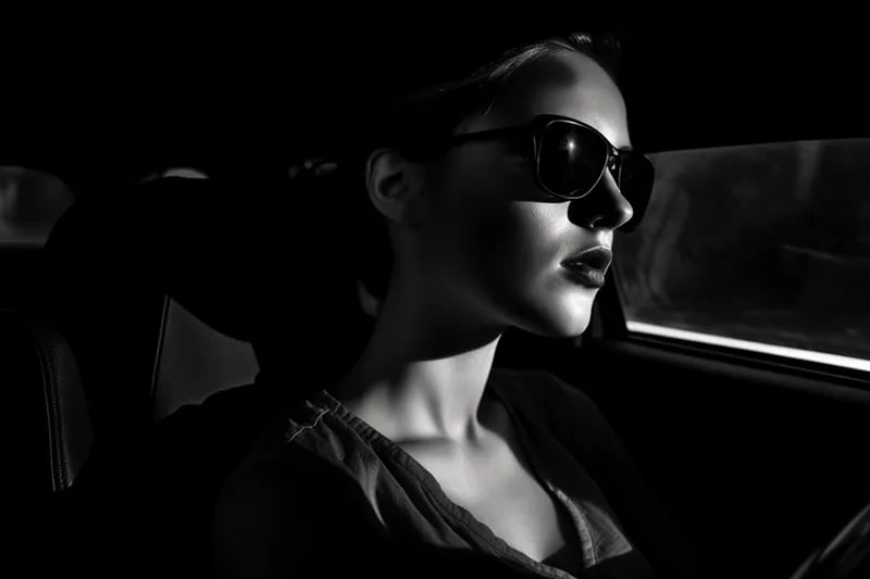 Spy in car