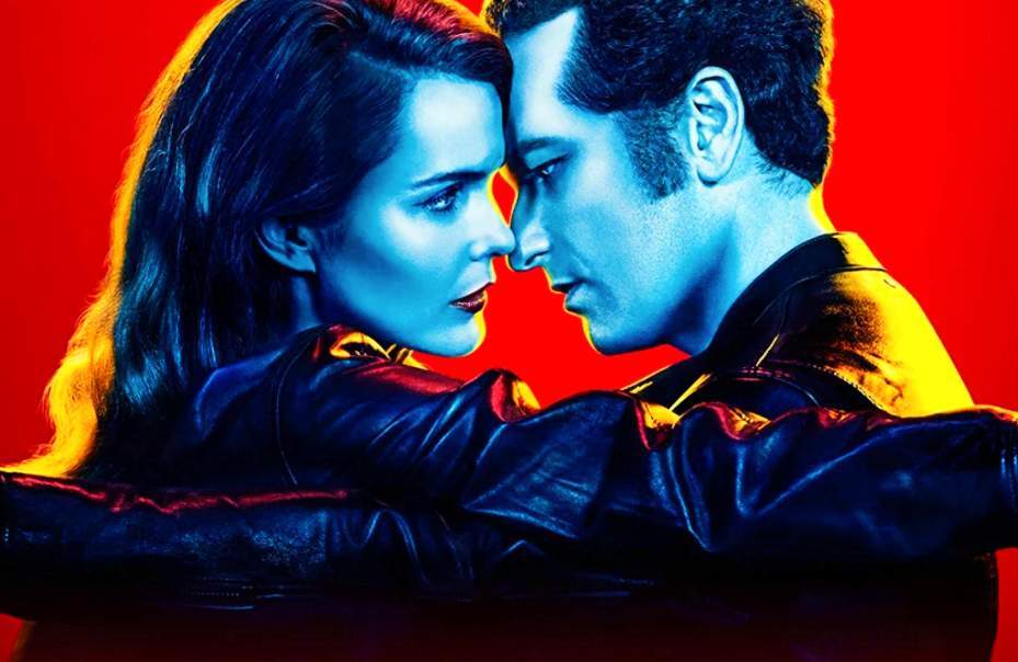 The Americans Red Graphic